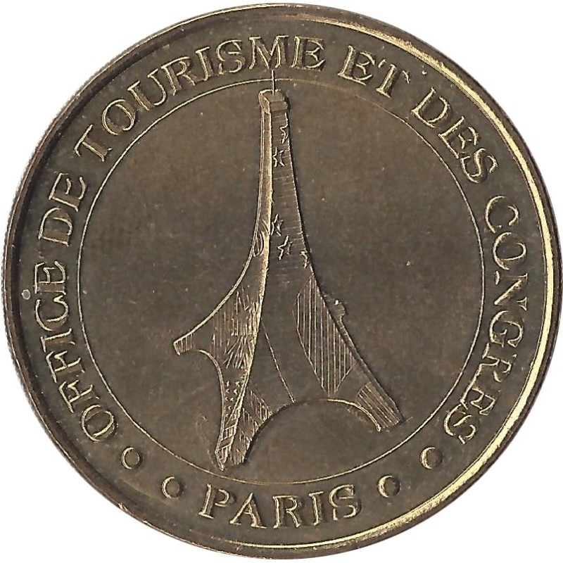 PARIS - Office de Tourisme et des Congrès (tour eiffel) / MONNAIE DE PARIS 2001 PARIS - Office de Tourisme et des Congrès (tour eiffel) / MONNAIE DE PARIS 2001