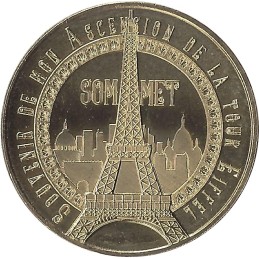 PARIS - Tour Eiffel 11 (sommet) / MONNAIE DE PARIS 2022