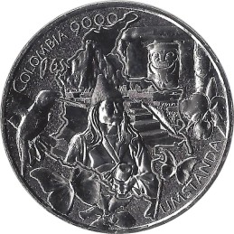 FONTENAY-SOUS-BOIS - Colombia 9000 UMSTANDA (couleur argent) / MONNAIE DE PARIS 2022