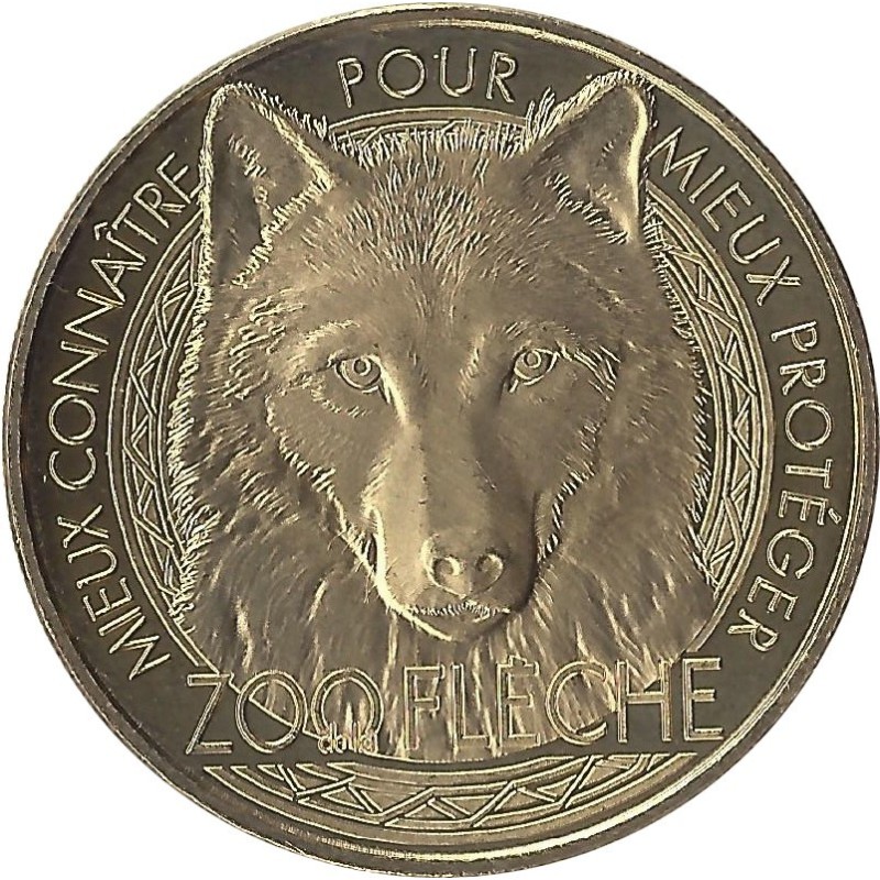 LA FLÈCHE - Zoo de la Flèche 2 (le Loup) / MONNAIE DE PARIS 2022 LA FLÈCHE - Zoo de la Flèche 2 (le Loup) / MONNAIE DE PARIS 2022