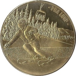 PRA LOUP - le skieur (alpes du sud) / ATELIER DES TRÉSORS 2022
