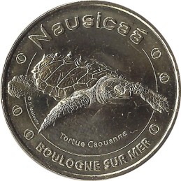 BOULOGNE-SUR-MER - Nausicaa 8 (La tortue caouanne) / MONNAIE DE PARIS 2022
