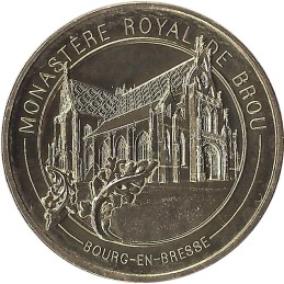 Bourg-en-Bresse - Monastère Royal de Brou 4 (feuilles d'acanthe) / MONNAIE DE PARIS 2022