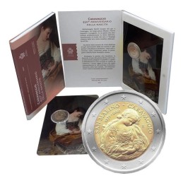 SAN MARIN - 2€ Euro commémorative - 450 ans de la Naissance du Caravage