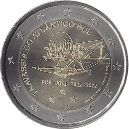 PORTUGAL - 2 Euros commémorative - Atlantique Sud 2022