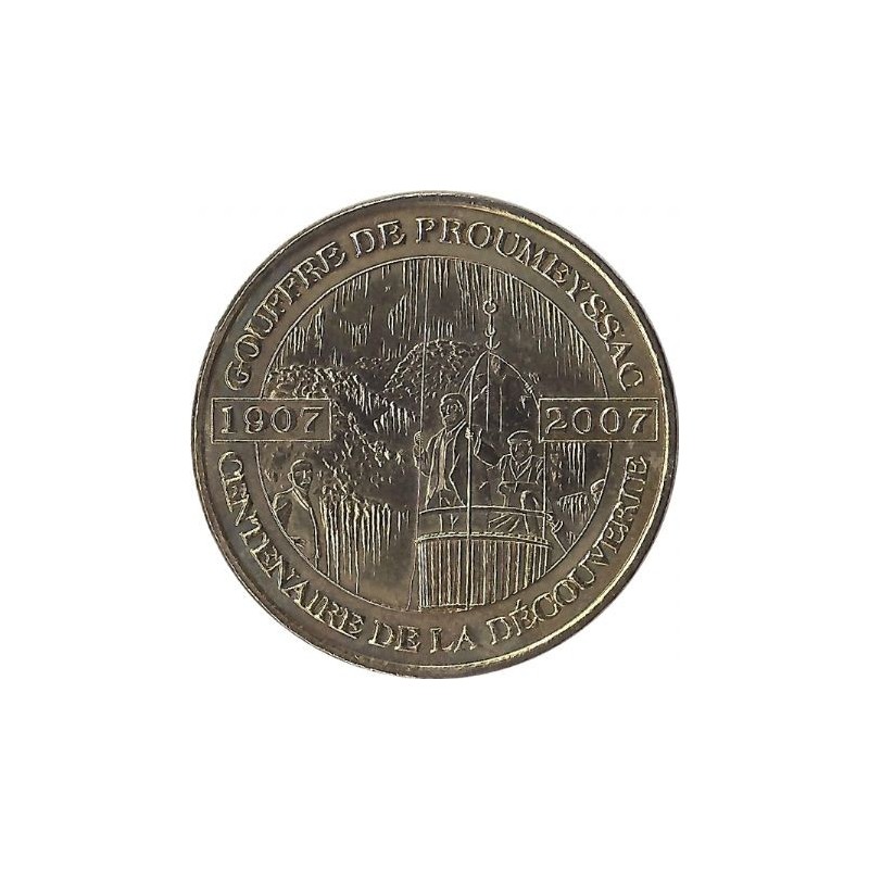 AUDRIX - Gouffre de Proumeyssac 2 (Centenaire de la découverte) / MONNAIE DE PARIS - 2007 AUDRIX - Gouffre de Proumeyssac 2 (Centenaire de la découverte) / MONNAIE DE PARIS - 2007