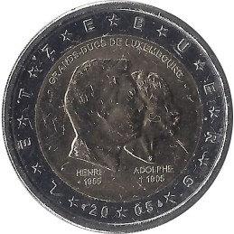 LUXEMBOURG - 2 Euros commémorative - 50e anniversaire du Grand-Duc Henri 2005