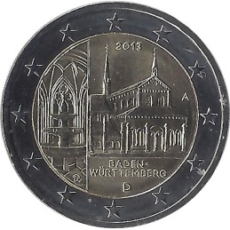 ALLEMAGNE - 2 Euros commémorative bad wurtenberg (Atelier A) 2013