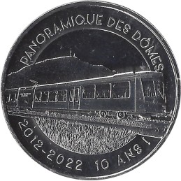 ORCINES - Panoramique des dômes 15 (10 ans) / MONNAIE DE PARIS 2022