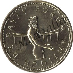 Médaille en Argent - Henri Delaunay & Jules Rimet - 75 Ans FFF de Football 1994