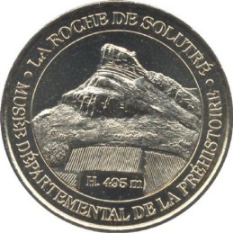 SOLUTRÉ-POUILLY - La Roche de Solutré / MONNAIE DE PARIS 2002