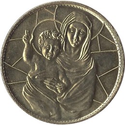 LYON - Notre Dame de Fourvière 5 (Vierge à l'enfant) / PICHARD BALME 2022