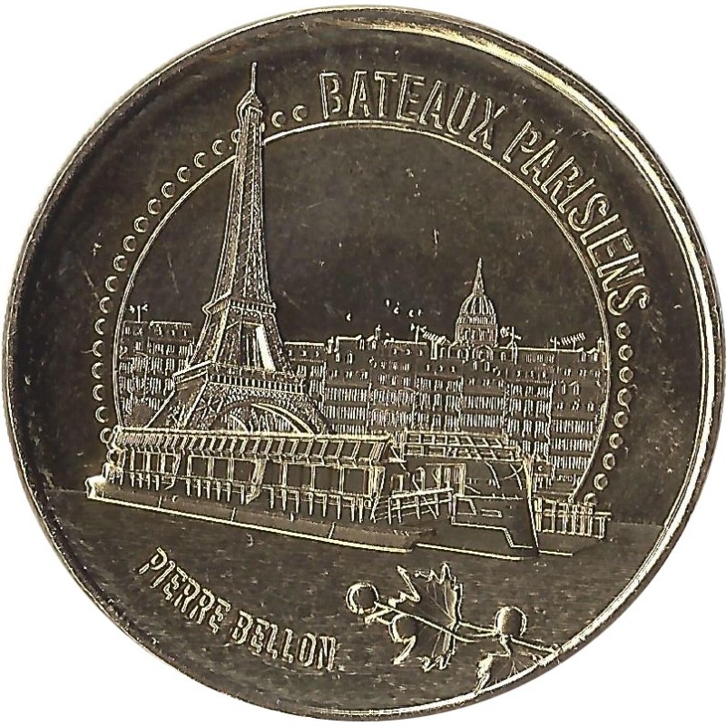 PARIS - Bateaux Parisiens (Pierre Bellon ) / MONNAIE DE PARIS 2022 PARIS - Bateaux Parisiens (Pierre Bellon ) / MONNAIE DE PARIS 2022
