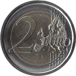 LUXEMBOURG - 2 Euros commémorative - naissance du prince Charles (hologramme) 2020