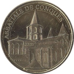 CONQUES - Abbaye de Sainte Foy 4 (vue d'ensemble) / MONNAIE DE PARIS 2022