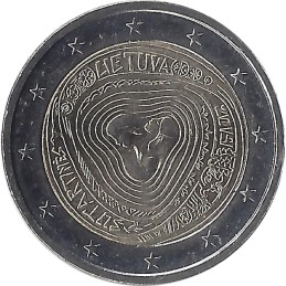 LITUANIE - 2 Euros commémorative - chansons traditionnelles polyphoniques 2019