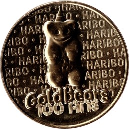 UZÈS - Musée du Bonbon Haribo 20 (Goldbears 100 ans) / MONNAIE DE PARIS 2022