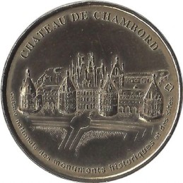 CHAMBORD - Le Château de Chambord 1 (Cnmhs) / MONNAIE DE PARIS 2003
