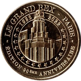 PARIS - Le Grand Rex 4 (90ème Anniversaire) / MONNAIE DE PARIS 2022