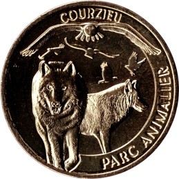 COURZIEU - Parc Animalier 3 (loups et rapaces) / MONNAIE DE PARIS 2023