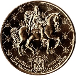 PARIS - Musée de l'armée 10 (Louis XIV à chaval) / MONNAIE DE PARIS 2022