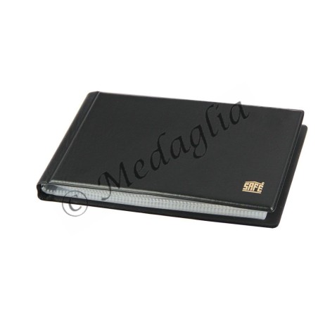 SAFE 3100 Album à Billets 0 Euro – 4 Anneaux – 5 Feuilles Transparentes – Monuments Et Sites Du Monde – Contenu Allemand