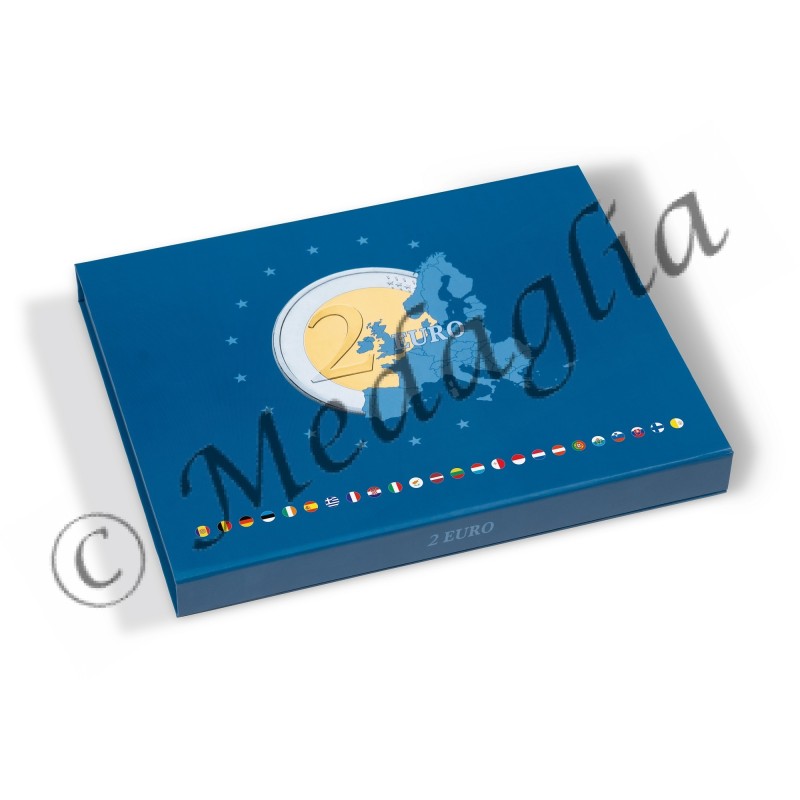 Coffret Presso pour 35 pièces de 2 euros en capsules