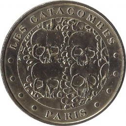 LES CATACOMBES 1 - Les 4 Crânes / MONNAIE DE PARIS - 1999