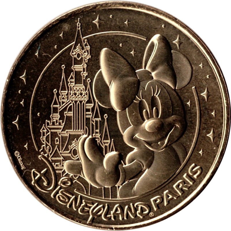 MARNELAVALLÉE Disneyland 56 (Minnie et le château) / MONNAIE DE PARIS 2024