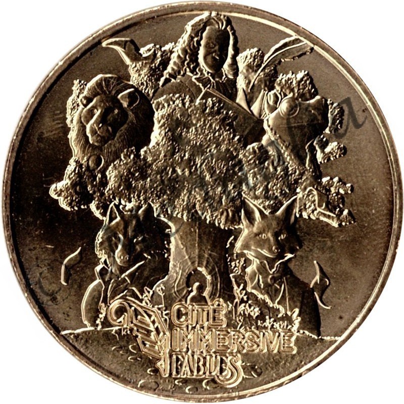 PARIS - Cité immersive fables (arbre avec animaux) / MONNAIE DE