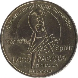 monnaie de Paris 67 année 2014 Loro Parque Tenerife Spain ARGENT 