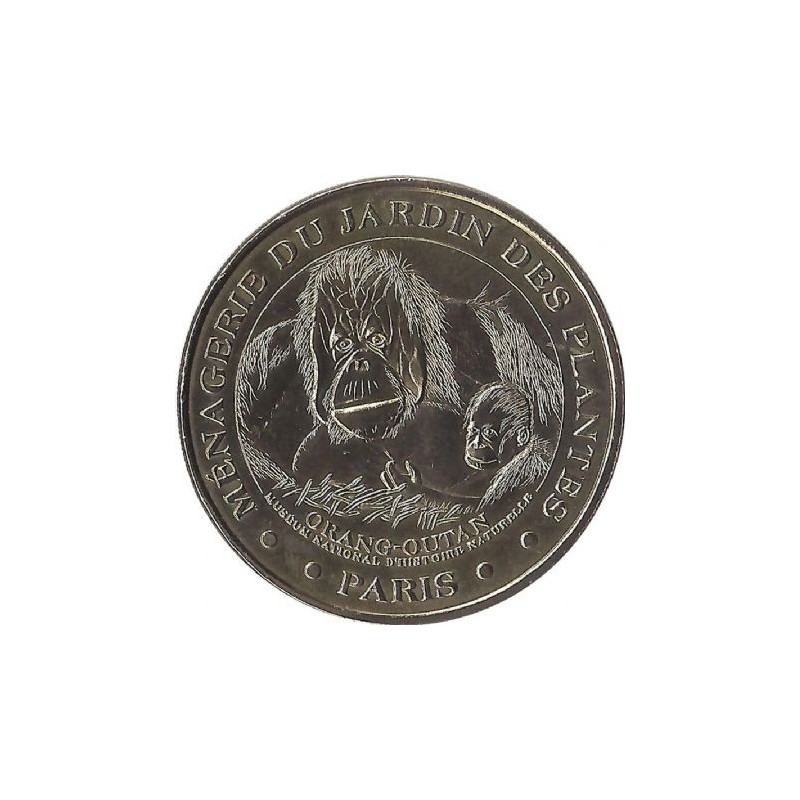 PARIS - Ménagerie du Jardin des Plantes 2 (Orang Outan) / MONNAIE DE PARIS - 2004 PARIS - Ménagerie du Jardin des Plantes 2 (Orang Outan) / MONNAIE DE PARIS - 2004