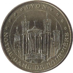 LYON - Notre Dame de Fourvière 1 (La Basilique) / MONNAIE DE PARIS 2008