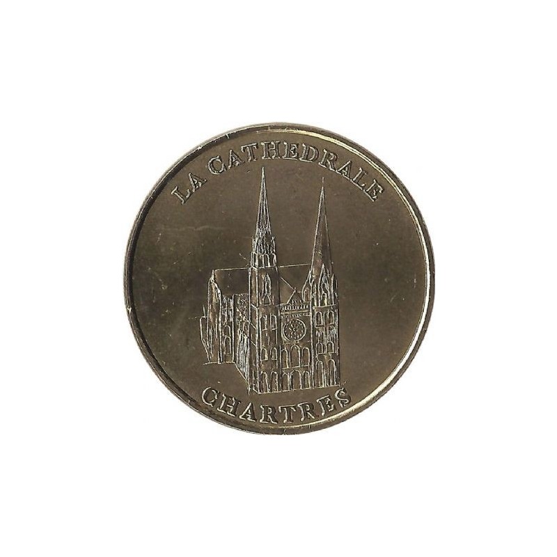 CHARTRES - La Cathédrale de Chartres 1 / MONNAIE DE PARIS - 1998 CHARTRES - La Cathédrale de Chartres 1 / MONNAIE DE PARIS - 1998