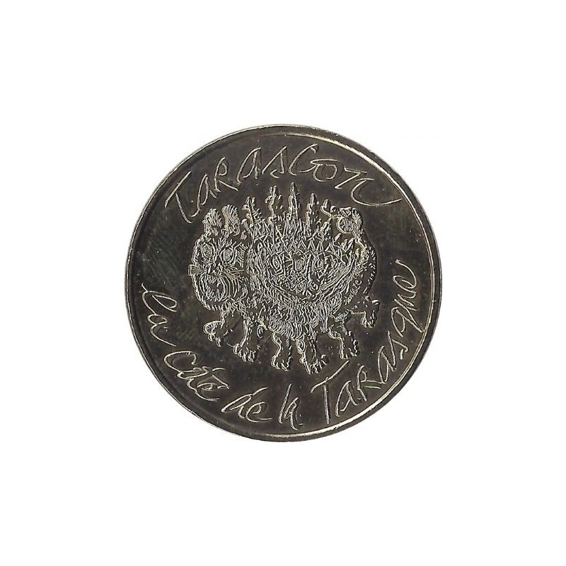 TARASCON - Château de Tarascon 4 (la cité de la tarasque) / MONNAIE DE PARIS 2012 TARASCON - Château de Tarascon 4 (la cité de la tarasque) / MONNAIE DE PARIS 2012