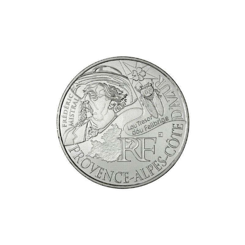 EURO DES REGIONS - PROVENCE ALPES COTE D AZUR / MONNAIE DE PARIS / 2012 EURO DES REGIONS - PROVENCE ALPES COTE D AZUR / MONNAIE DE PARIS / 2012