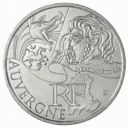 EURO DES REGIONS - AUVERGNE / MONNAIE DE PARIS / 2012