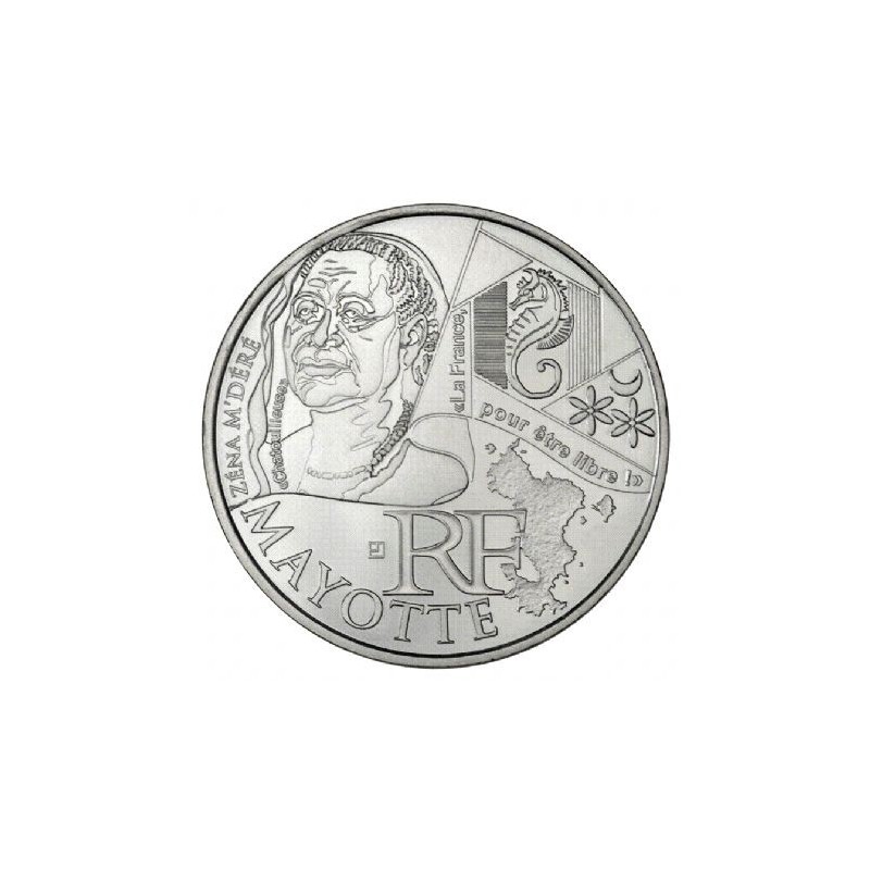 EURO DES REGIONS - MAYOTTE / MONNAIE DE PARIS / 2012 EURO DES REGIONS - MAYOTTE / MONNAIE DE PARIS / 2012