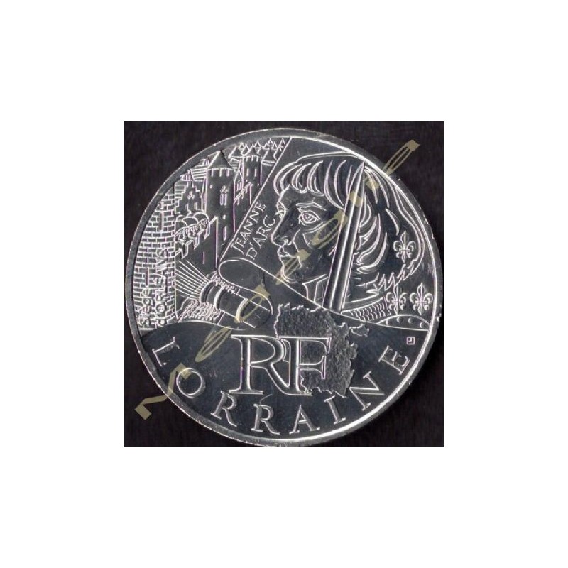 EURO DES REGIONS - LORRAINE / MONNAIE DE PARIS / 2012 EURO DES REGIONS - LORRAINE / MONNAIE DE PARIS / 2012