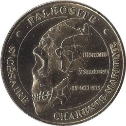 SAINT-CÉSAIRE - Paléosite 1 (Le Crâne de Pierrette) / MONNAIE DE PARIS 2007