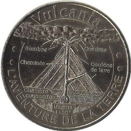 SAINT-OURS -LES-ROCHES - Vulcania 6 (l'aventure de la terre) / MONNAIE DE PARIS 2013