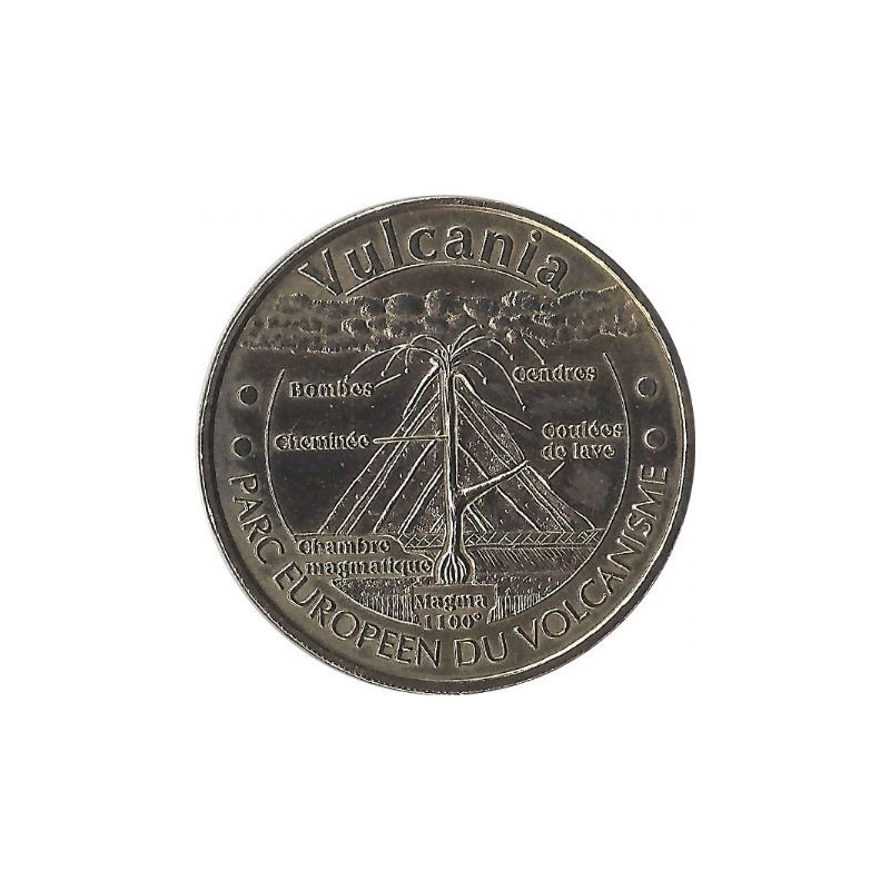 SAINT-OURS -LES-ROCHES - Vulcania 3 (Le Volcan en Coupe 1) / MONNAIE DE PARIS 2007 SAINT-OURS -LES-ROCHES - Vulcania 3 (Le Volcan en Coupe 1) / MONNAIE DE PARIS 2007