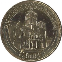 SAULIEU - Basilique Saint Andoche / MONNAIE DE PARIS 2014
