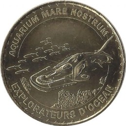 MONTPELLIER - Aquarium de Mare Nostrum 3 (explorateurs d'océan) / MONNAIE DE PARIS 2014